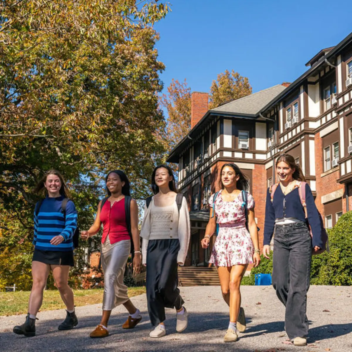 Students Walking